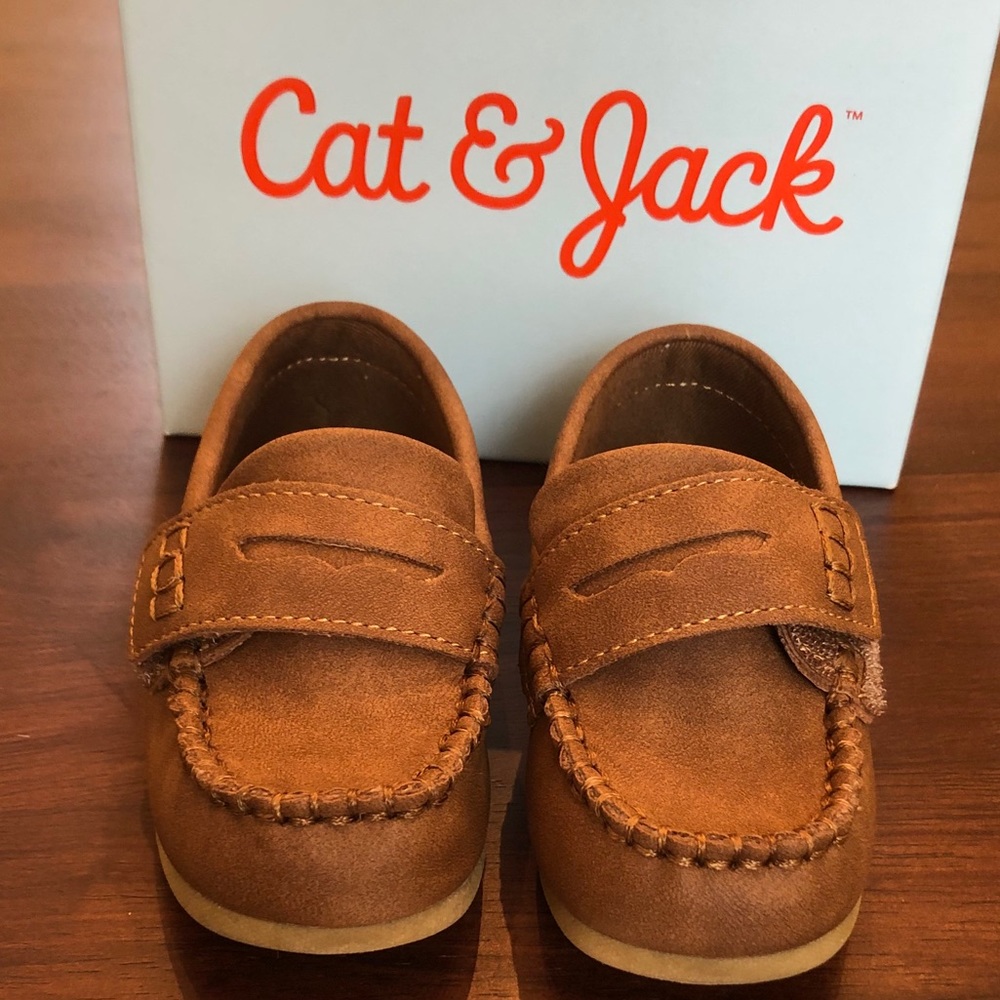 Cat & Jack “barely worn, like new”loafers
